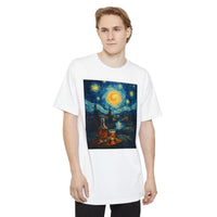 Load image into Gallery viewer, Starry Night Whiskey Tall Tee - Van Gogh Style (Hanes 518T Tall Tee)