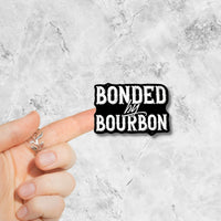 Load image into Gallery viewer, Bonded by Bourbon Matte Vinyl Sticker