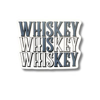 Load image into Gallery viewer, Whiskey is Key Matte Vinyl Sticker