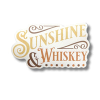 Load image into Gallery viewer, Sunshine and Whiskey Matte Sticker