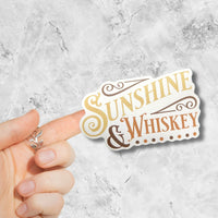 Load image into Gallery viewer, Sunshine and Whiskey Matte Sticker