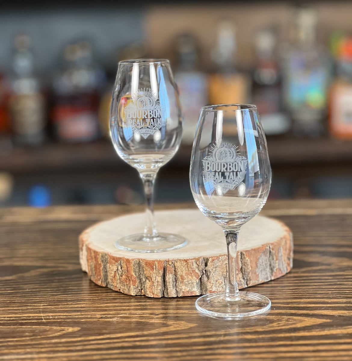Bourbon Real Talk Copita Tasting Glass