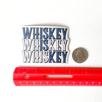 Load image into Gallery viewer, Whiskey is Key Matte Vinyl Sticker