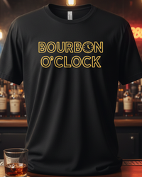 Load image into Gallery viewer, Bourbon O’Clock Premium Crewneck Tee