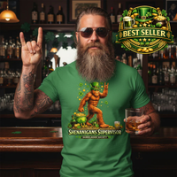Load image into Gallery viewer, Shenanigans Supervisor Rock On Edition Premium Unisex Crewneck Tee