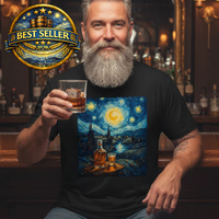 Load image into Gallery viewer, Starry Night Pour – Whiskey Art Apparel Collection | Barrelroom Society