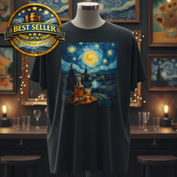 Load image into Gallery viewer, Starry Night Pour – Whiskey Art Apparel Collection | Barrelroom Society