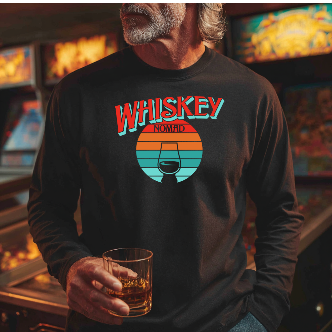 Whiskey Nomad Premium Cotton Long Sleeve Tee