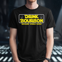 Load image into Gallery viewer, Drink Bourbon Because Vodka Sucks Premium Shirt