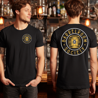 Load image into Gallery viewer, Barrelroom Society Lock &amp; Barrel Design Premium Unisex Crewneck T-shirt