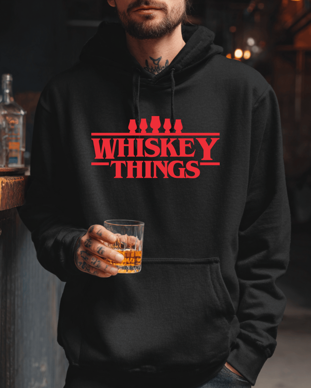 Whiskey Things Classic Pullover Hoodie