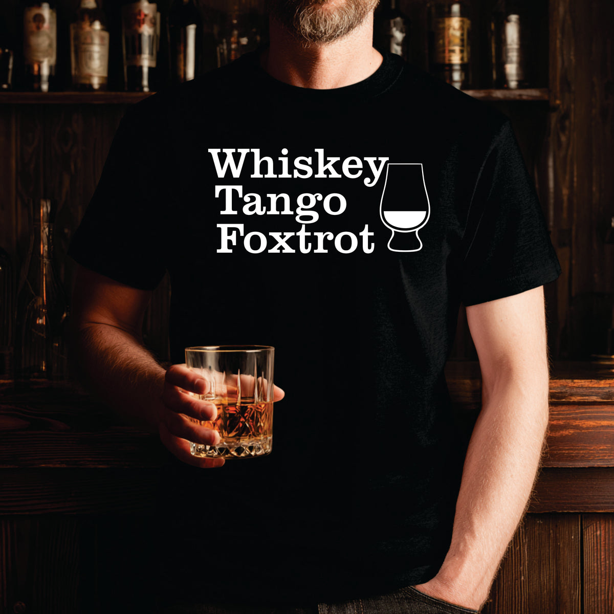 Whiskey Tango Foxtrot Heavyweight Crewneck T-shirt