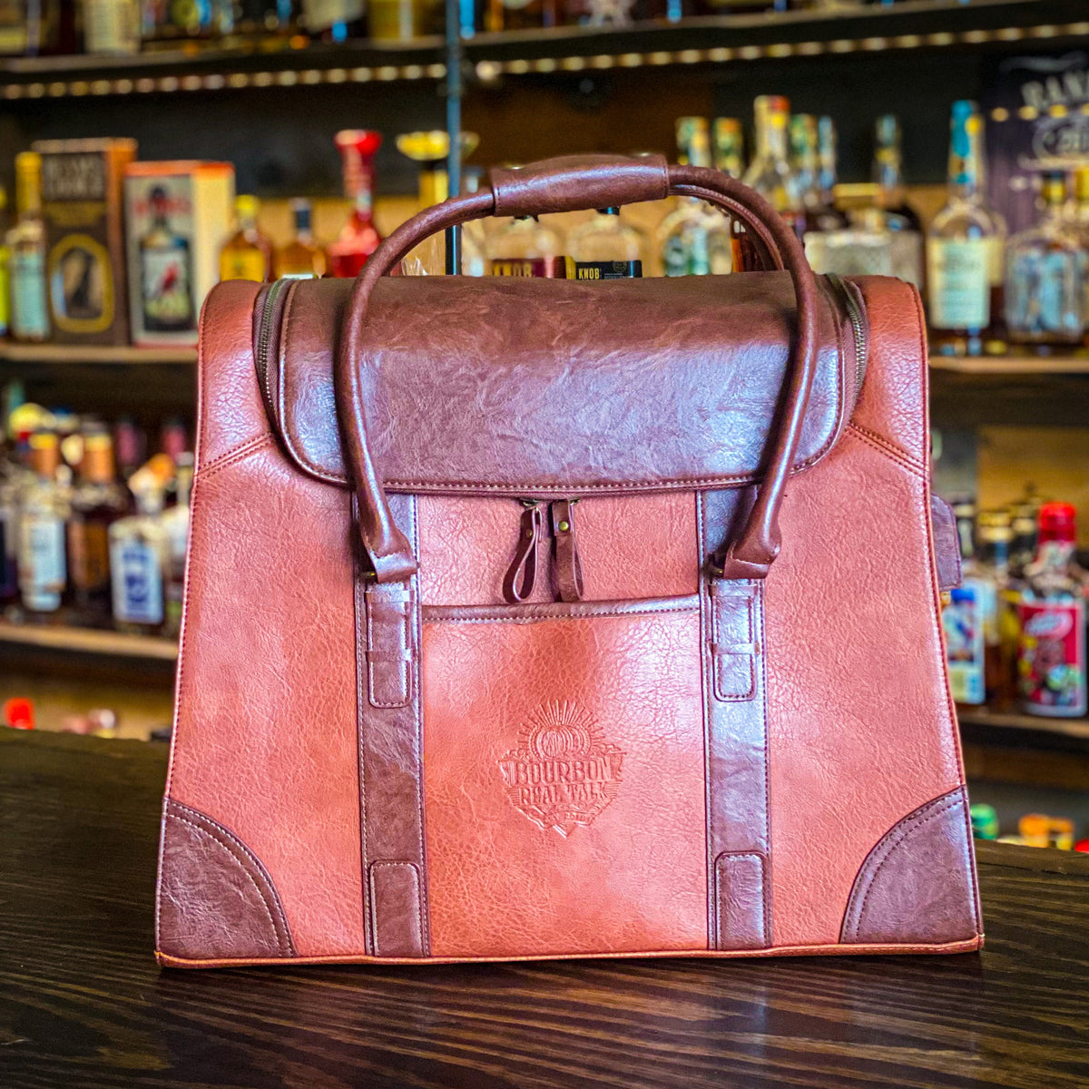 6 Bottle Whiskey Carrier/Bag