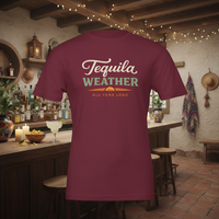 Load image into Gallery viewer, Tequila Weather Premium Unisex Crewneck Tee