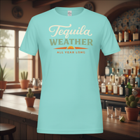 Load image into Gallery viewer, Tequila Weather Premium Unisex Crewneck Tee