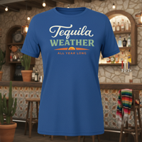 Load image into Gallery viewer, Tequila Weather Premium Unisex Crewneck Tee