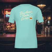 Load image into Gallery viewer, Bourbon Babe Energy Premium Unisex Crewneck Tee