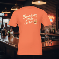 Load image into Gallery viewer, Bourbon Babe Energy Premium Unisex Crewneck Tee