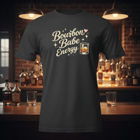 Load image into Gallery viewer, Bourbon Babe Energy Premium Unisex Crewneck Tee