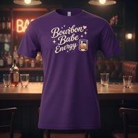 Load image into Gallery viewer, Bourbon Babe Energy Premium Unisex Crewneck Tee
