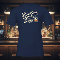 Load image into Gallery viewer, Bourbon Babe Energy Premium Unisex Crewneck Tee