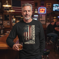 Load image into Gallery viewer, Bourbon Built America Premium Classic Unisex Longsleeve Tee