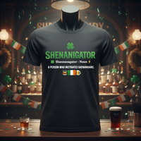 Load image into Gallery viewer, Shenanigator Definition Apparel – Irish Whiskey Humor Collection
