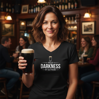 Load image into Gallery viewer, Hello Darkness – Stout Season Edition - Women's clothing