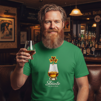 Load image into Gallery viewer, Sláinte – The Irish Pour Premium Unisex Crewneck Tee