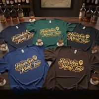 Load image into Gallery viewer, Bourbon Road Trip Premium Unisex Crewneck Tee