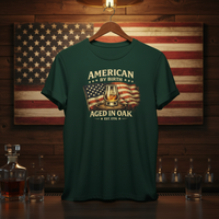 Load image into Gallery viewer, American by Birth, Aged in Oak Premium Unisex Crewneck Tee