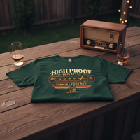 Load image into Gallery viewer, High Proof Radio Whiskey Tee Tune In Pour Neat Premium Unisex Crewneck Tee