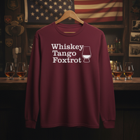 Load image into Gallery viewer, Whiskey Tango Foxtrot Tee – Military Humor Whiskey Shirt (Bella+Canvas 3001 / Gildan 5000 / Gildan 5400 Long Sleeve)