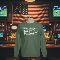 Load image into Gallery viewer, Whiskey Tango Foxtrot Tee – Military Humor Whiskey Shirt (Bella+Canvas 3001 / Gildan 5000 / Gildan 5400 Long Sleeve)