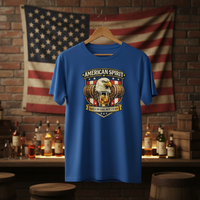 Load image into Gallery viewer, American Spirit Bourbon Heritage - Aged in Oak Not Fear Premium Unisex Crewneck Tee