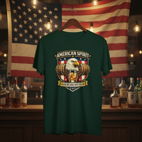 Load image into Gallery viewer, American Spirit Bourbon Heritage - Aged in Oak Not Fear Premium Unisex Crewneck Tee