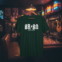 Load image into Gallery viewer, BRBN “Makes It Better” Premium Crewneck Tee – For Bourbon Lovers &amp; Rock-N-Roll Souls